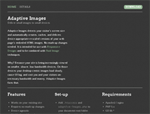 Tablet Screenshot of adaptive-images.com